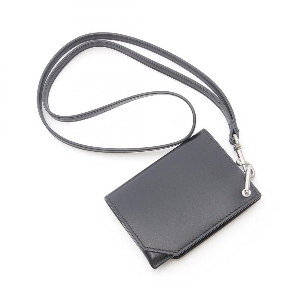 Saint Laurent Paris Card Case Aadaq 1000 Black Leather - Picture 2 of 6